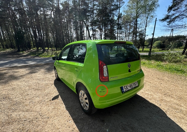 Skoda Citigo cena 29900 przebieg: 139800, rok produkcji 2018 z Suchowola małe 67